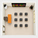 3d visualisation sample seen from above