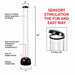 diagram for 5 feet bubble tube 