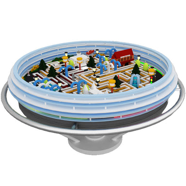 interactive tabletop side view