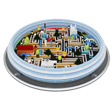 interactive maze tabletop front view