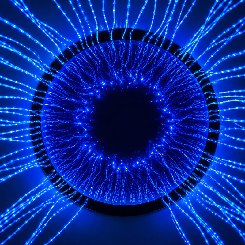 fiber optic curtain mirror ceiling 