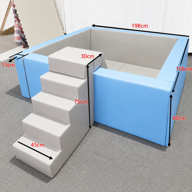 large ball pit dimensions 