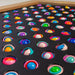 gyro rings wall panel close up view 