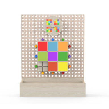 litezilla grid glider  tile challenge game front view