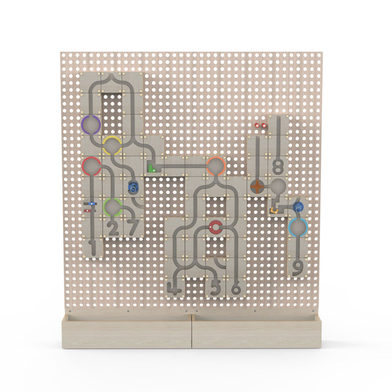 litezilla magnet maze game front view