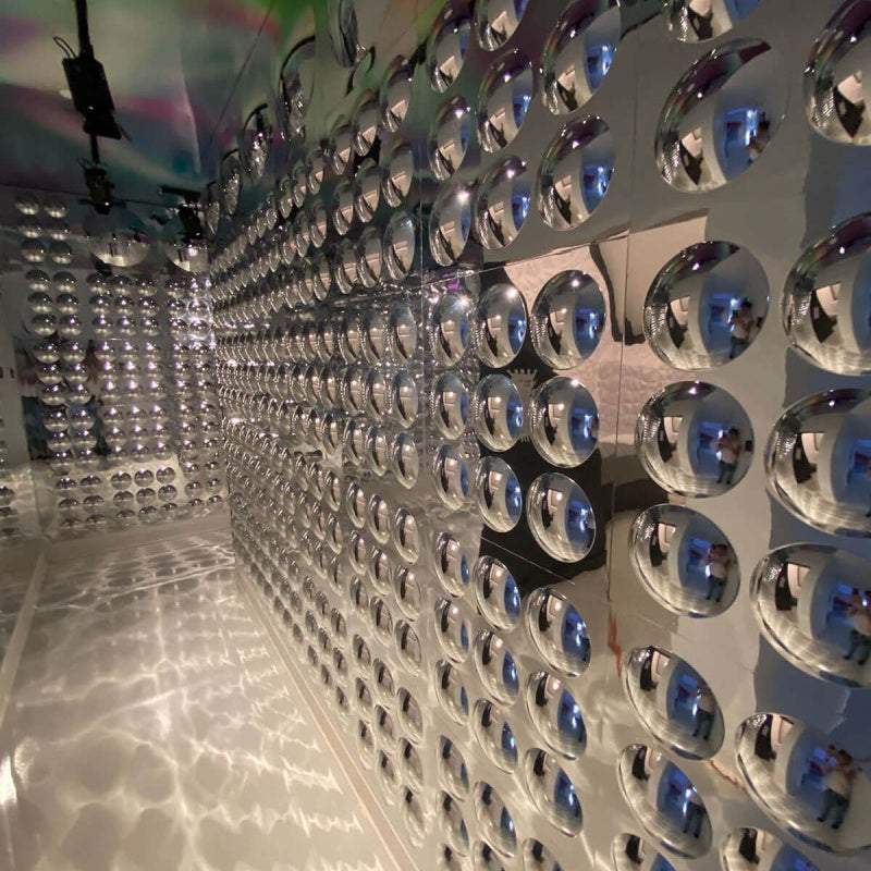 litezilla reflective mirror bubble panel wall 