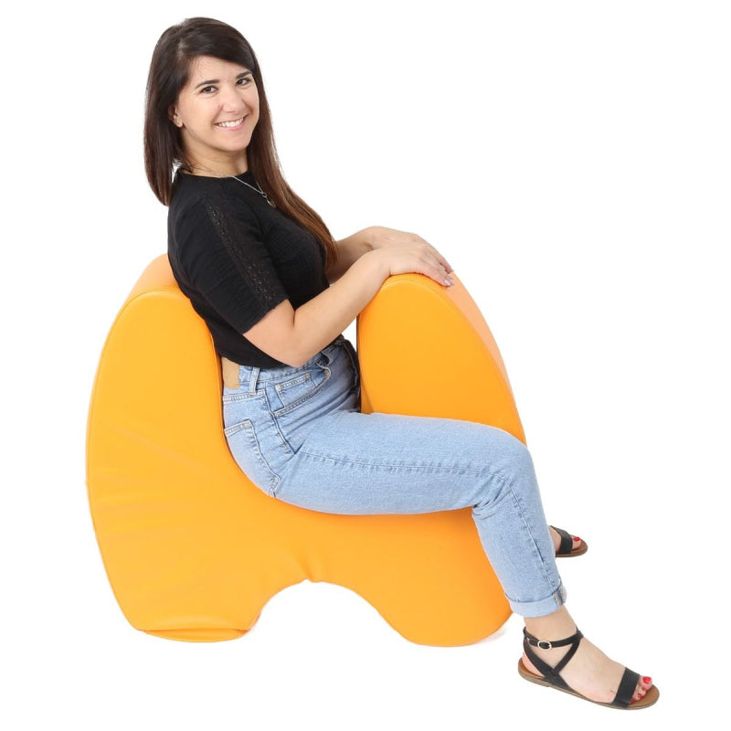 sensasoft squeezie seat orange colour