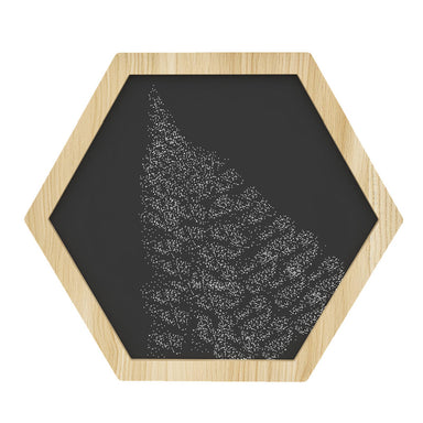 constellation themed sensory hexagon wall panel front view